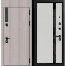 СТАЛЛЕР Рейн 3К90 TOR ЮР-36 (с номером квартиры) Латте (ZB855-2) - ЮР22 ZB Белый| Входная металлическая дверь 