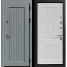 СТАЛЛЕР Сафира 3К90 ЮР-31 RAL 7012 - ЮР-32 RAL 9003| Входная металлическая дверь 