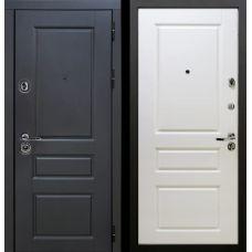 СТАЛЛЕР Сорренто 2 3К90 П-25 TSBR 7021 - П-25 RAL 9003| Входная металлическая дверь 