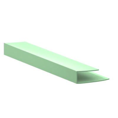 Окончание к панелям ПВХ "Ю-Пласт" Зелёное (3 м.) Окончание к панелям ПВХ "Ю-Пласт" Зелёное (3 м.)