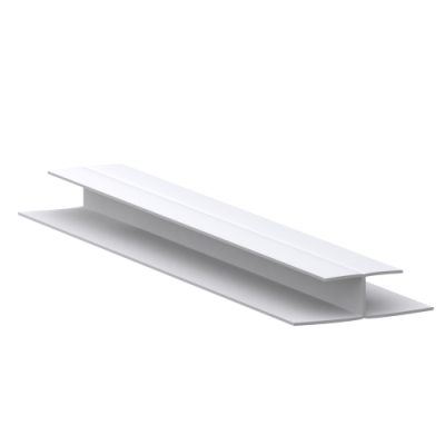 Соединение к панелям ПВХ "Европрофиль" Белый (3 м.)