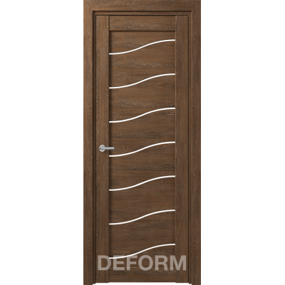 D2 DEFORM ДО белый лак 800*2000 Дуб шале корица