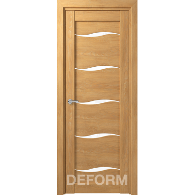 D1 DEFORM ДО белый лак 800*2000 Дуб шале натуральный