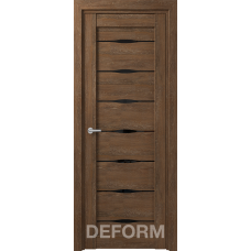 D3 DEFORM ДО черный лак 800*2000 Дуб шале корица