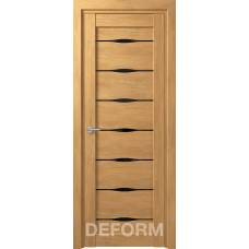 D3 DEFORM ДО черный лак 800*2000 Дуб шале натуральный
