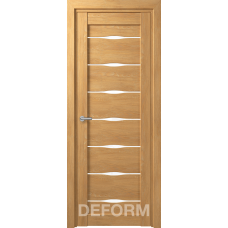D3 DEFORM ДО белый лак 800*2000 Дуб шале натуральный