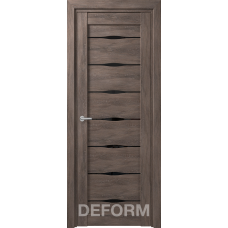 D3 DEFORM ДО черный лак 800*2000 Дуб шале графит