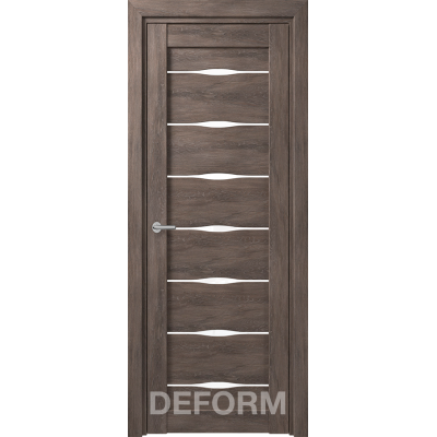 D3 DEFORM ДО белый лак 800*2000 Дуб шале графит