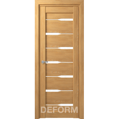 D4 DEFORM ДО белый лак 800*2000 Дуб шале натуральный