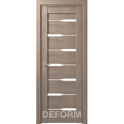 D4 DEFORM ДО белый лак 800*2000 Дуб шале седой
