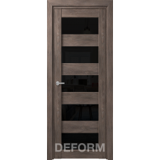 D12 DEFORM ДО черный лак 800*2000 Дуб шале графит