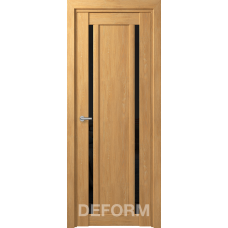 D13 DEFORM ДО черный лак 800*2000 Дуб шале натуральный