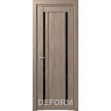 D13 DEFORM ДО черный лак 800*2000 Дуб шале седой