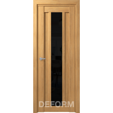 D14 DEFORM ДО черный лак 800*2000 Дуб шале натуральный