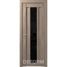 D14 DEFORM ДО черный лак 800*2000 Дуб шале седой