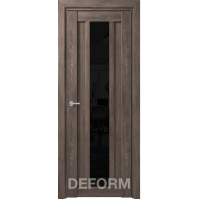 D14 DEFORM ДО черный лак 800*2000 Дуб шале графит