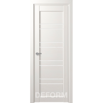 D15 DEFORM ДО белый лак 800*2000 Дуб шале снежный