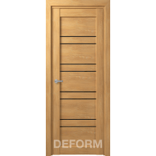 D15 DEFORM ДО черный лак 800*2000 Дуб шале натуральный