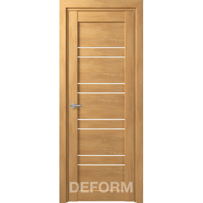 D15 DEFORM ДО белый лак 800*2000 Дуб шале натуральный