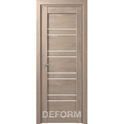 D15 DEFORM ДО белый лак 800*2000 Дуб шале седой
