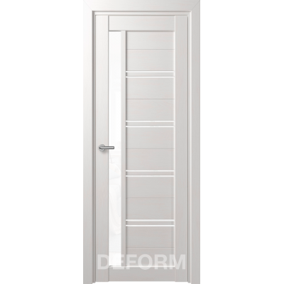 D19 DEFORM ДО белый лак 800*2000 Дуб шале снежный
