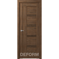 D18 DEFORM ДО черный лак 800*2000 Дуб шале корица