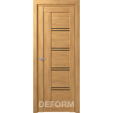 D18 DEFORM ДО черный лак 800*2000 Дуб шале натуральный