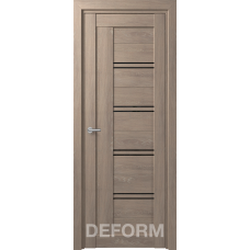 D18 DEFORM ДО черный лак 800*2000 Дуб шале седой
