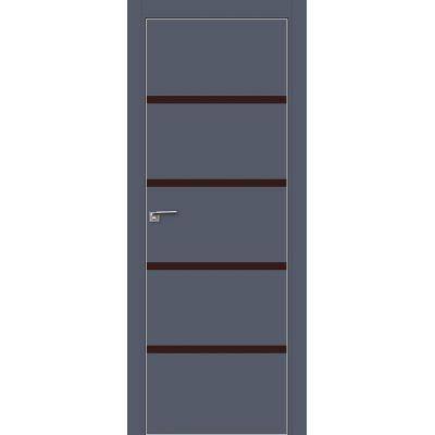 20E коричневый лак 800*2000 Антрацит матовая с 4-х сторон
