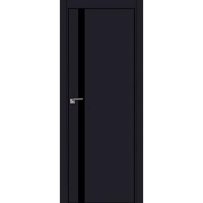 6E черный лак 800*2000 Черный матовый хром черная с 4-х сторон