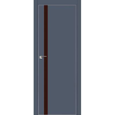 6E коричневый лак 800*2000 Антрацит хром с 4-х сторон