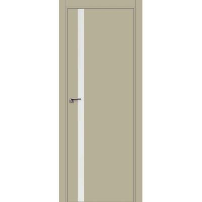 6E (ABS) белый лак 800*2000 Шеллгрей кромка в цвет