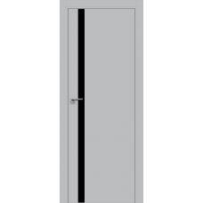 6E (ABS) черный лак 800*2000 Манхэттен кромка в цвет