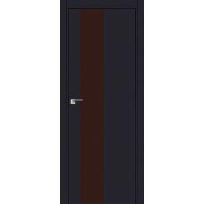 5E (ABS) коричневый лак 800*2000 Черный матовый кромка в цвет