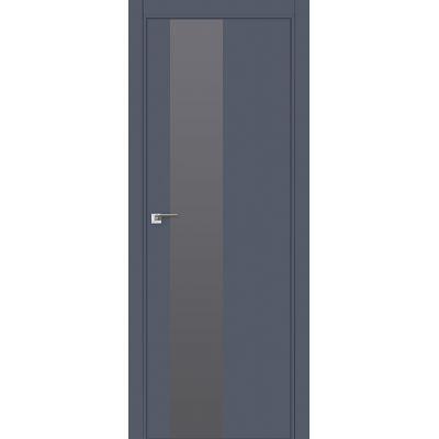 5E (ABS) серебряный мат.лак 800*2000 Антрацит кромка в цвет