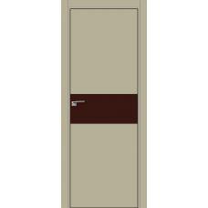 4E коричневый лак 800*2000 Шеллгрей хром черная с 4-х сторон