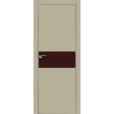 4E коричневый лак 800*2000 Шеллгрей хром с 4-х сторон