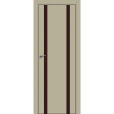 9E коричневый лак 800*2000 Шеллгрей хром черная с 4-х сторон