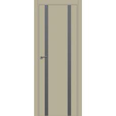 9E (ABS) серебряный мат.лак 800*2000 Шеллгрей кромка в цвет