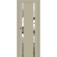 9E (ABS) зеркало 800*2000 Шеллгрей кромка в цвет