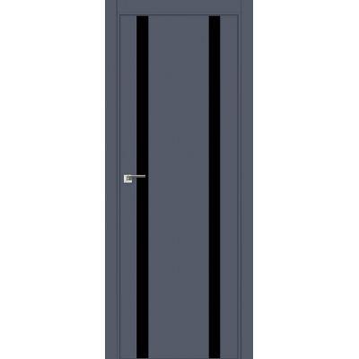 9E (ABS) черный лак 800*2000 Антрацит кромка в цвет