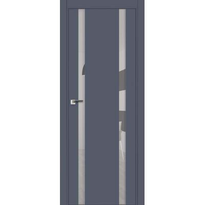 9E (ABS) зеркало 800*2000 Антрацит кромка в цвет