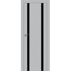 9E (ABS) черный лак 800*2000 Манхэттен кромка в цвет