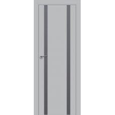 9E (ABS) серебряный мат.лак 800*2000 Манхэттен кромка в цвет