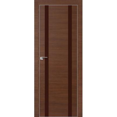 9Z коричневый лак 800*2000 Малага черри кроскут хром с 4-х сторон