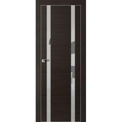 9Z зеркало 800*2000 Венге кроскут матовая с 4-х сторон