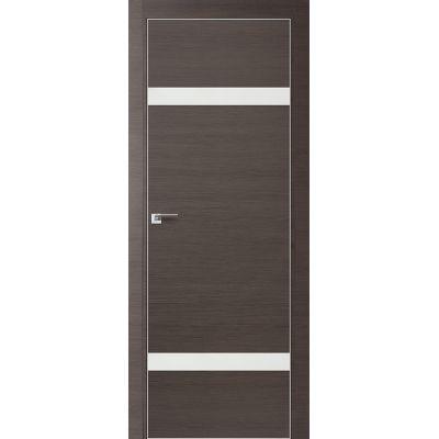 3Z белый лак 800*2000 Грей кроскут матовая с 4-х сторон