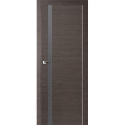 6Z серебряный мат.лак 800*2000 Грей кроскут хром с 2-х сторон