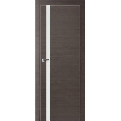 6Z белый лак 800*2000 Грей кроскут хром с 4-х сторон