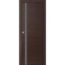 6Z серебряный мат.лак 800*2000 Венге кроскут хром черная с 4-х сторон